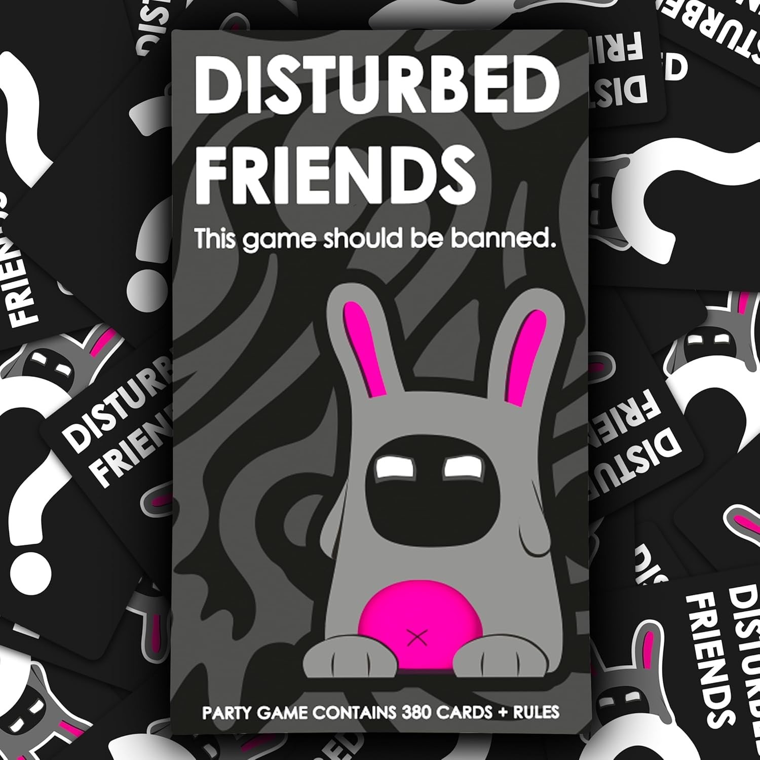 Disturbed Friends Party Game Funny Adult Card Game for Game Night Fun