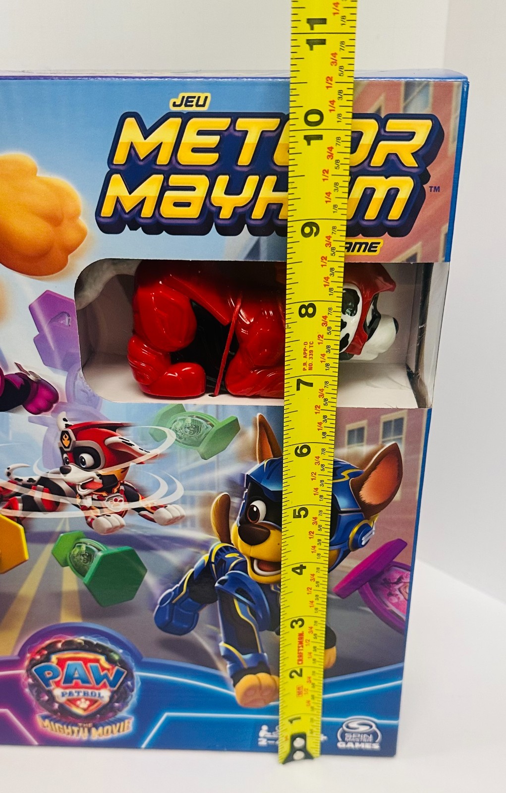 Nickelodeon Spin Master Paw Patrol The Mighty Movie Meteor Mayhem Game NEW