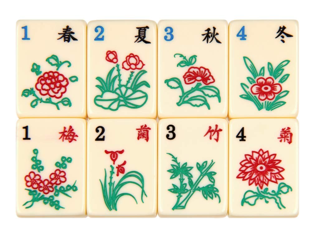 Linda Li American Mah Jongg Tile Set – The Artisan Collection – 166 Ivory Col…