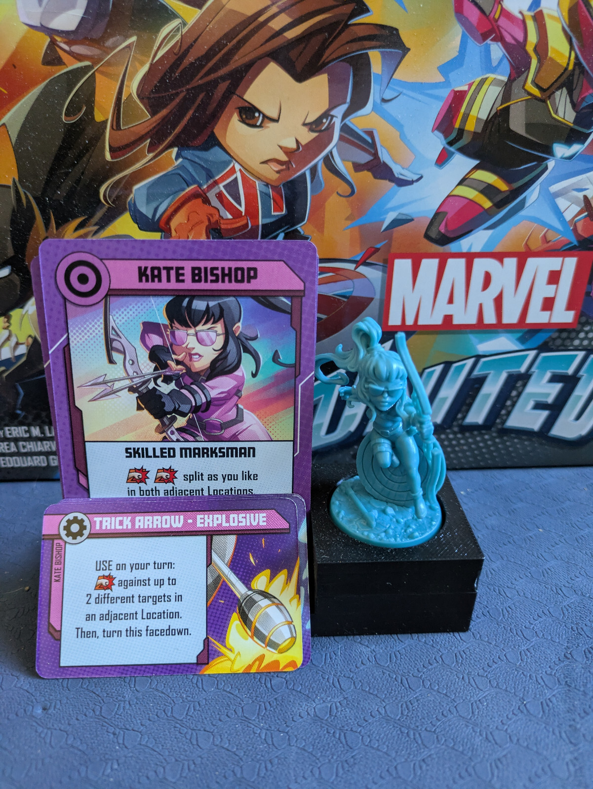 Marvel United Young Avengers Full Team Including Hard to Find Iron Lad