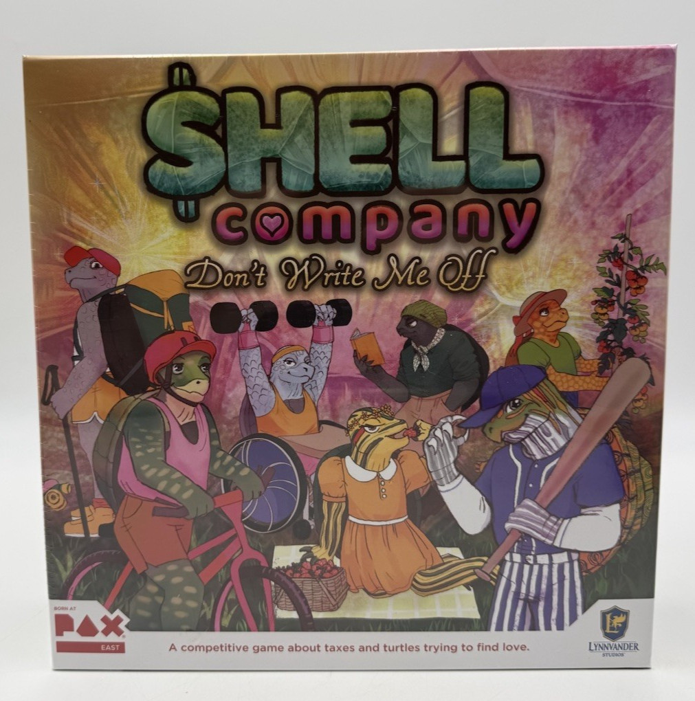 Shell Company Don’t Write Me Off Board Game 2-6 Players, Ages 14+ ~ Sealed