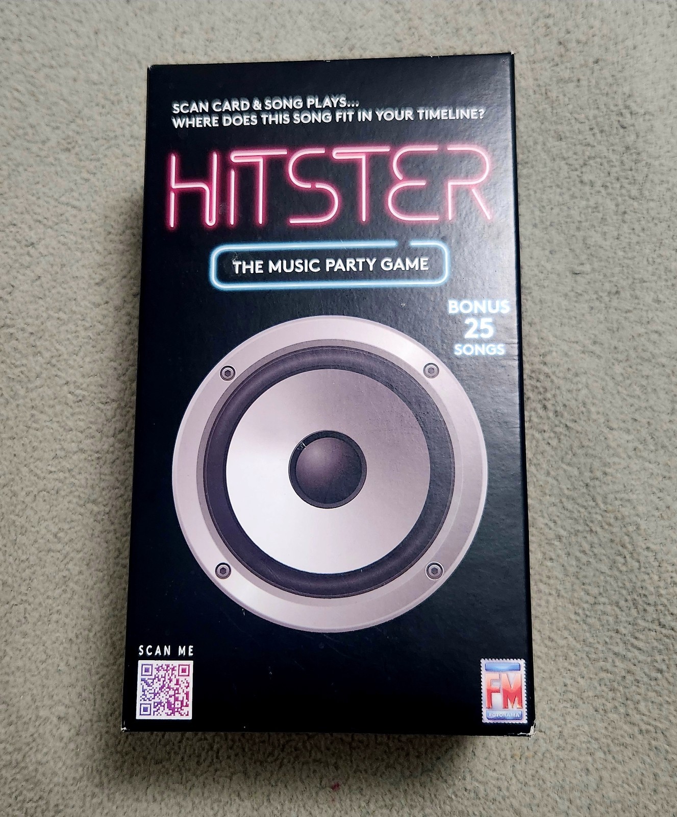 Hitster The Music Party Game Box 25 Bonus Songs VG ++++ In 📦 Box