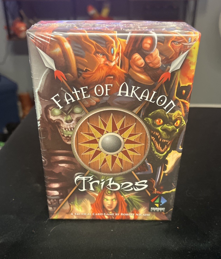 Foursight Games Board Game Fate of Akalon – Tribes Box New sealed!!
