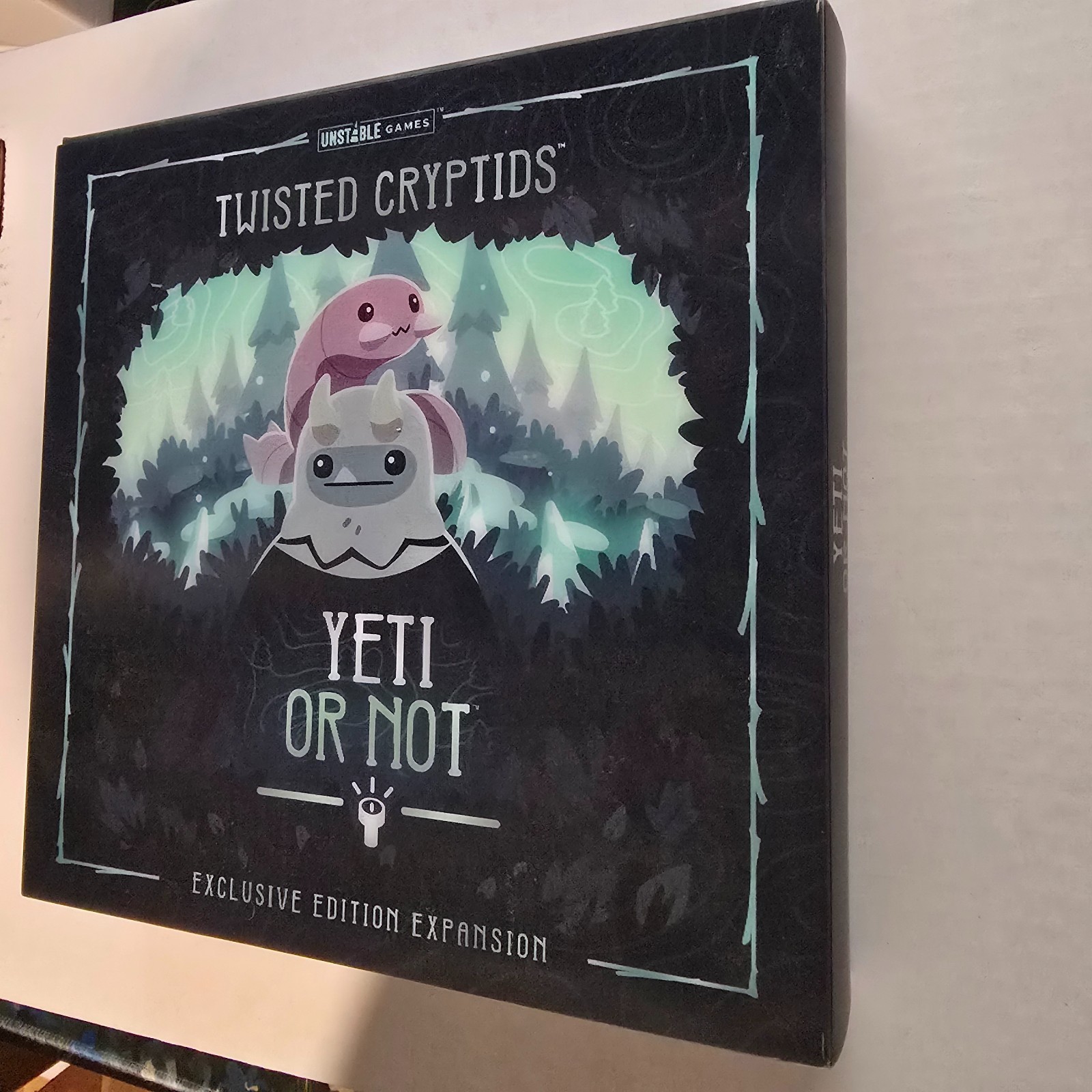 Twisted Cryptids -Yeti or Not Exclusive Edition Expansion – LITHOGRAPH BOX ONLY