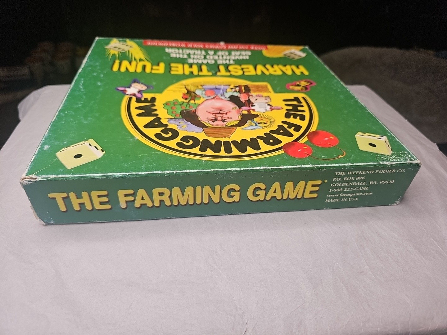 The Farming Game Family Fun Board Game the Weekend Farmer Harvest