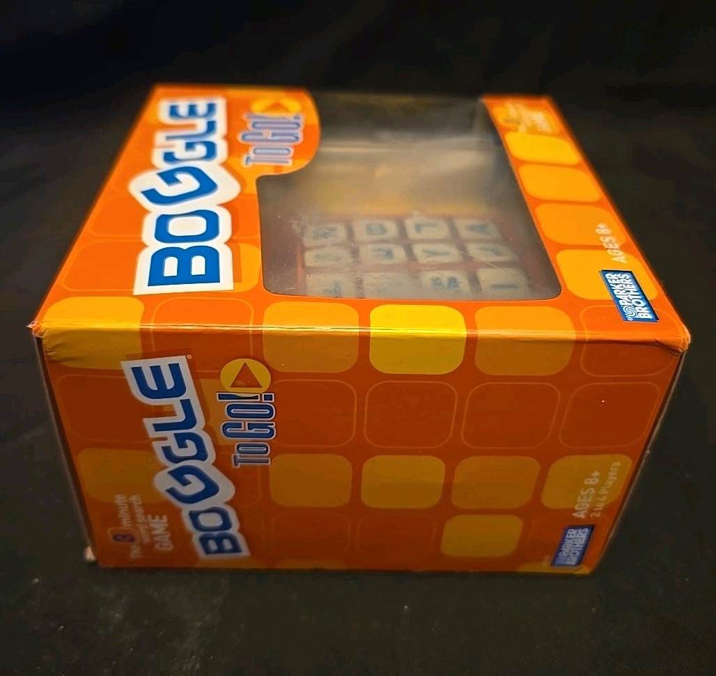 BOGGLE To Go! Parker Brothers Travel Game – 2005 Hasbro – New in box