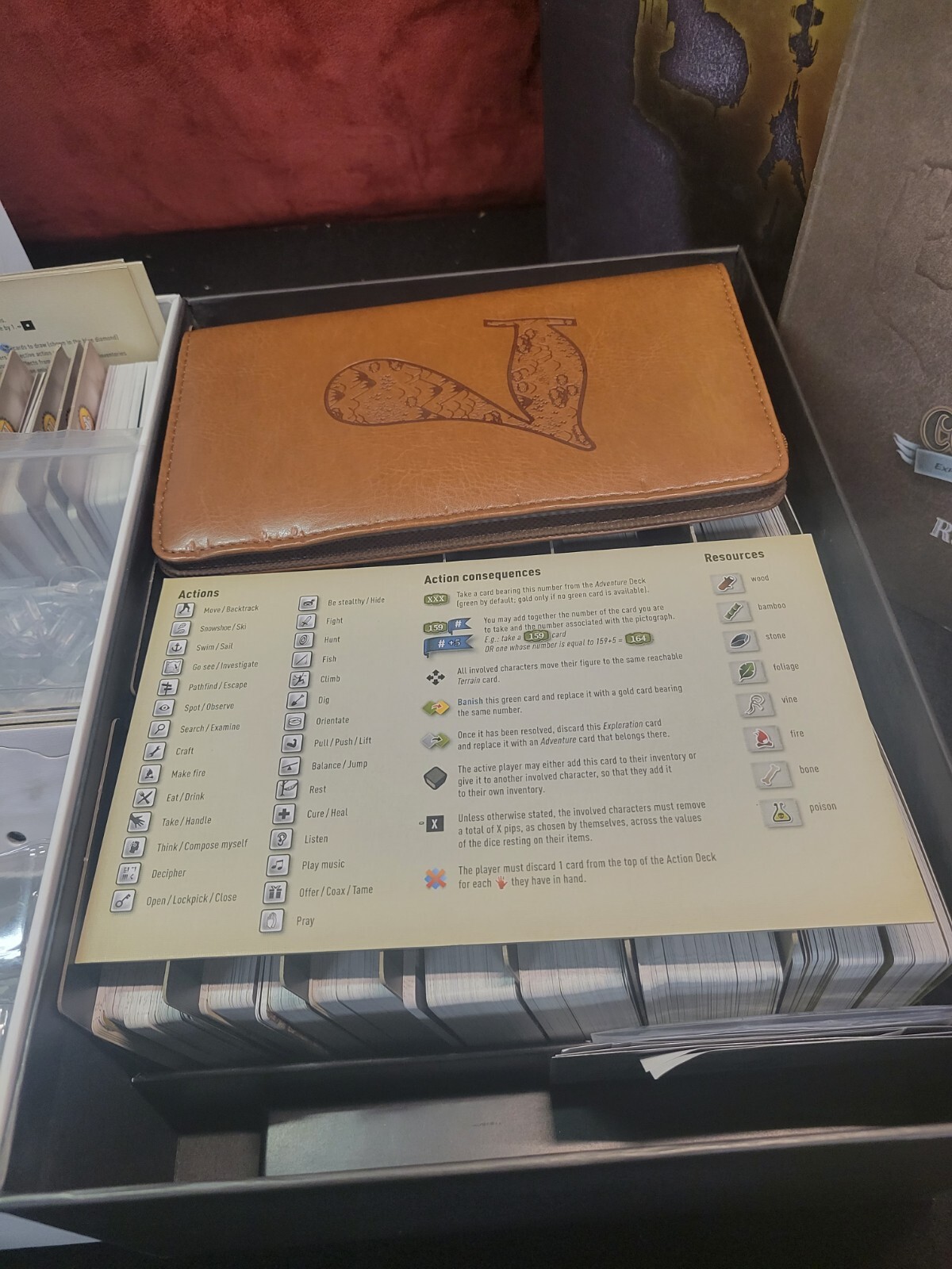 The 7th Continent – Kickstarter Edition w/What Goes Up Exp & Journal