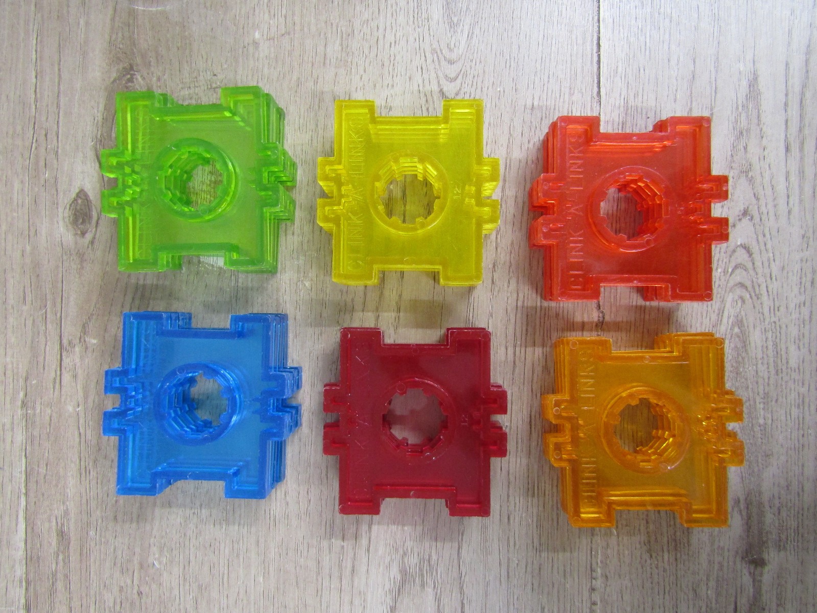 Vtg Lot 4 Games Toys Building Sets Krazy Ikes Plug A Jug Monkeys Clink A Links