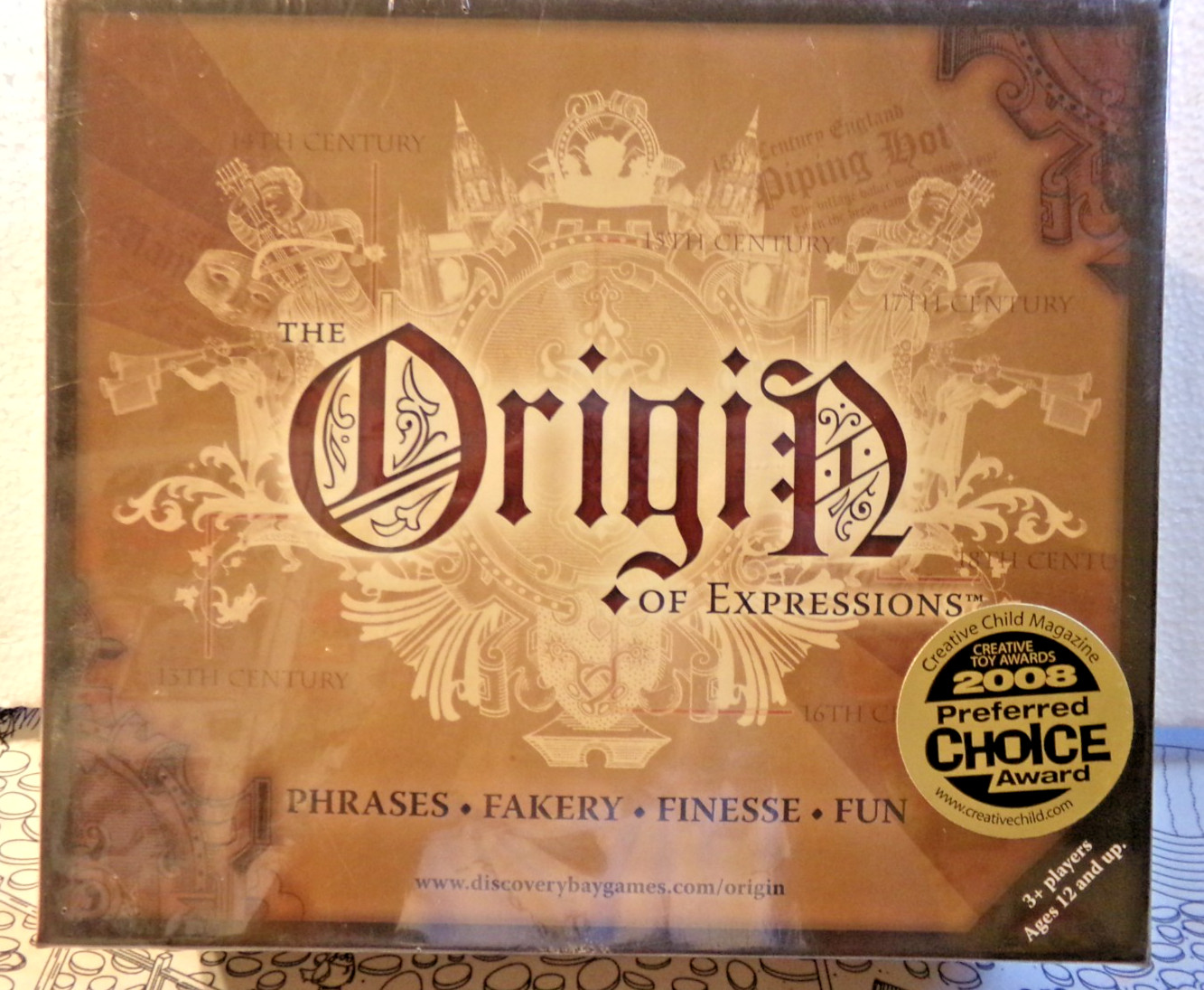 2008 Preferred Choice Award The Origin of Expressions Discover Bay Game Sealed