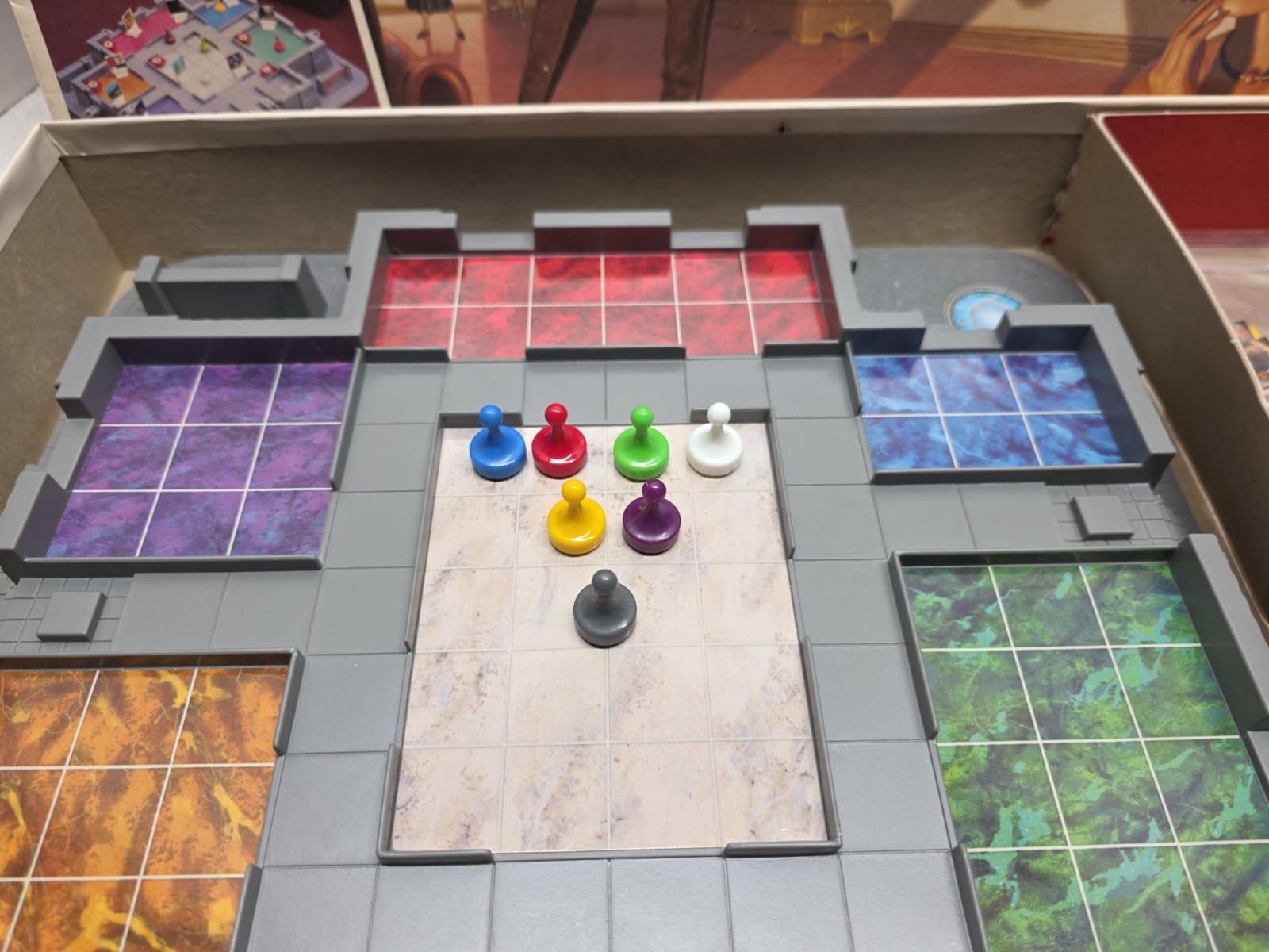 CLUE The Great Museum Caper Board Game 100% COMPLETE! 1991 GOOD Condition