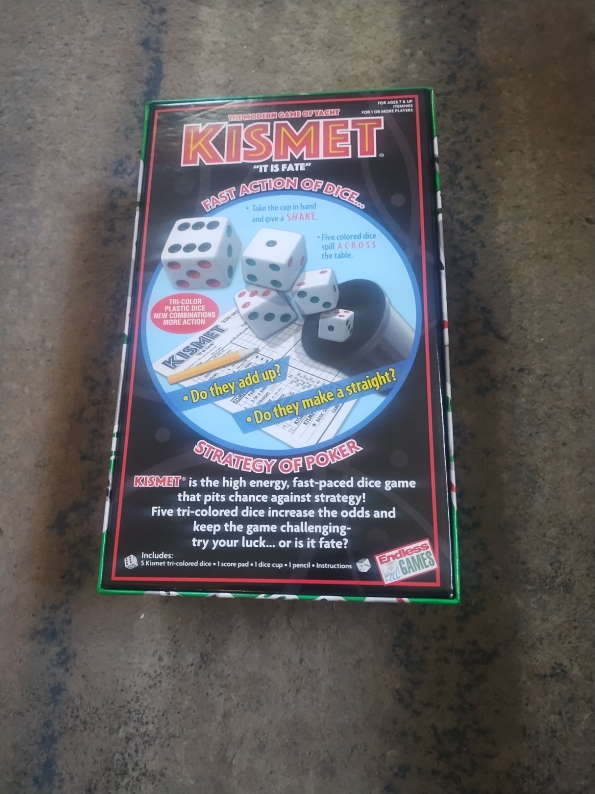 Kismet The Modern Game of Yacht Dice Strategy of Poker 2019