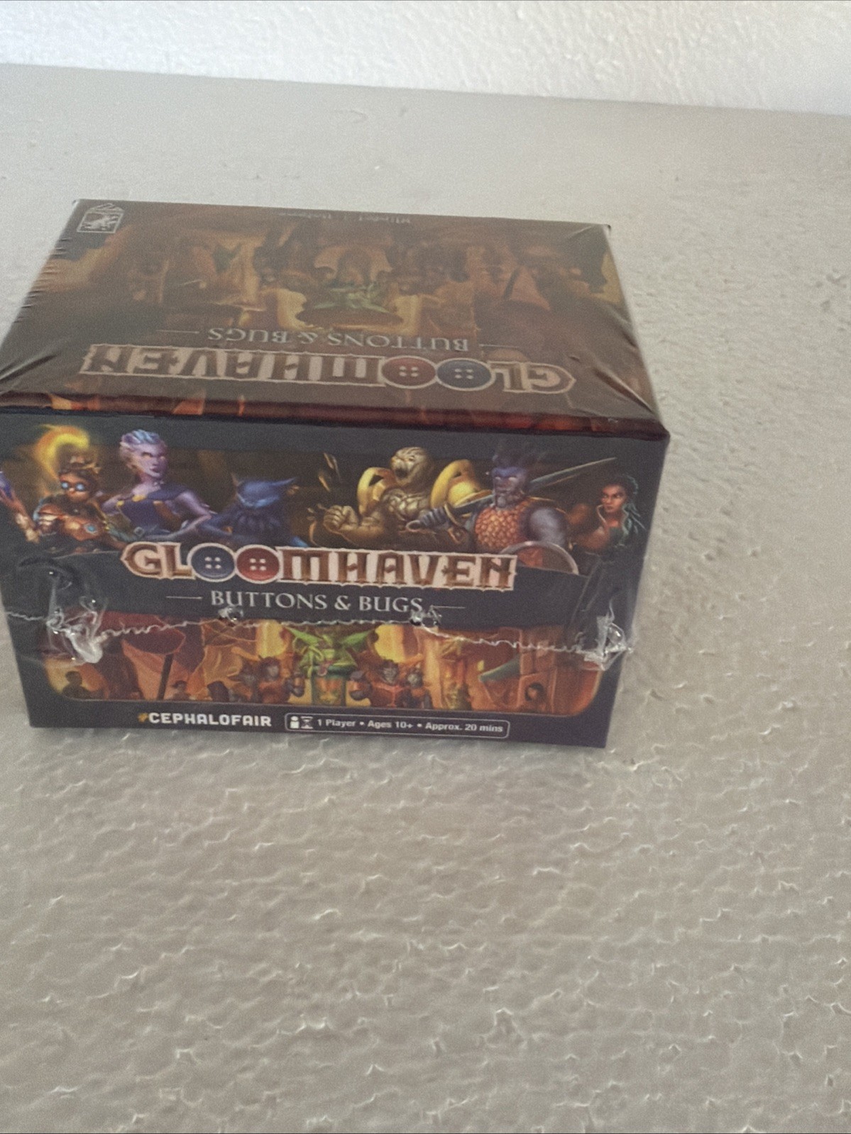 Gloomhaven Buttons & Bugs NEW Sealed Solo Game OOP Hard To Find Rare