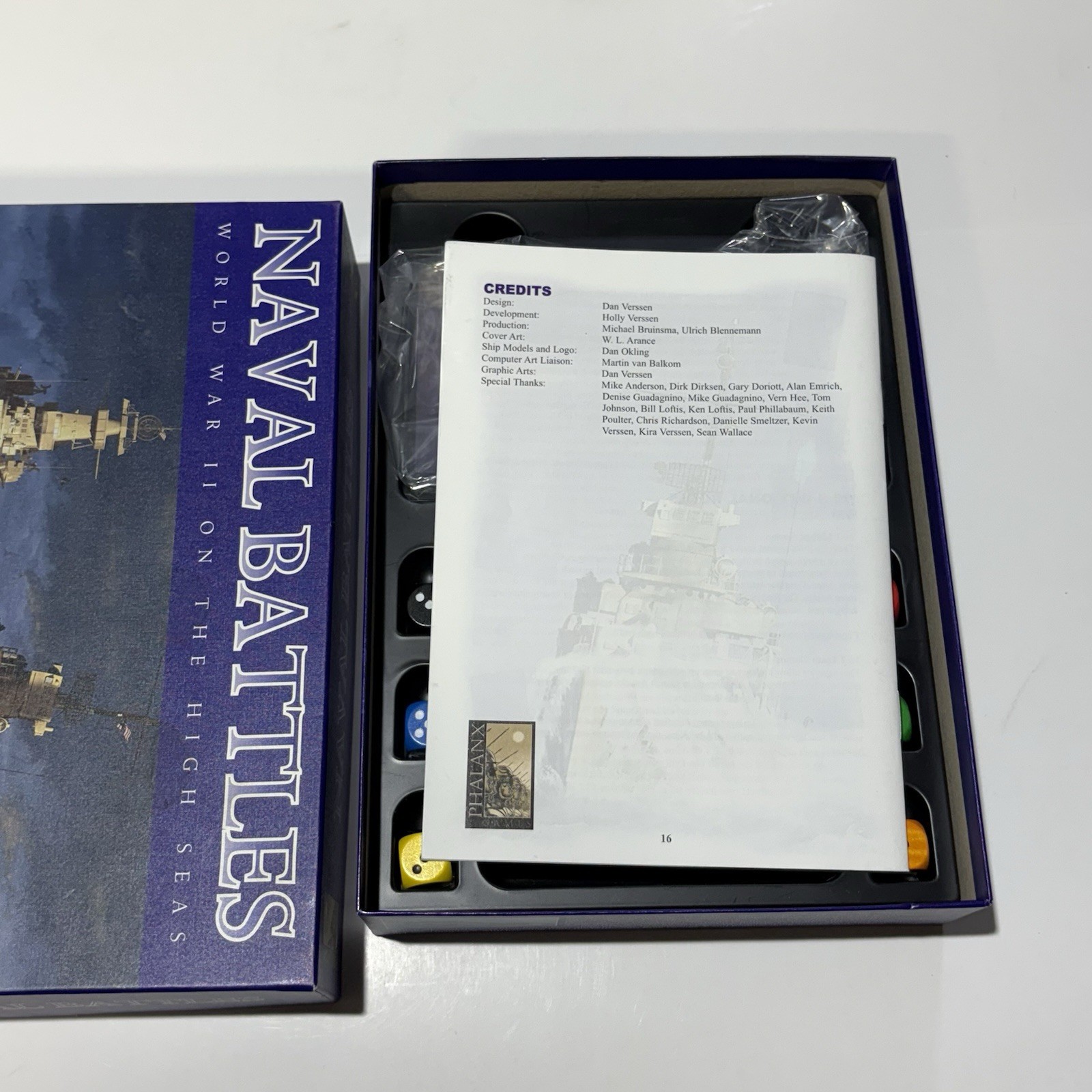 Naval Battles, WW2 on the High Seas, a card game by Dan Verssen