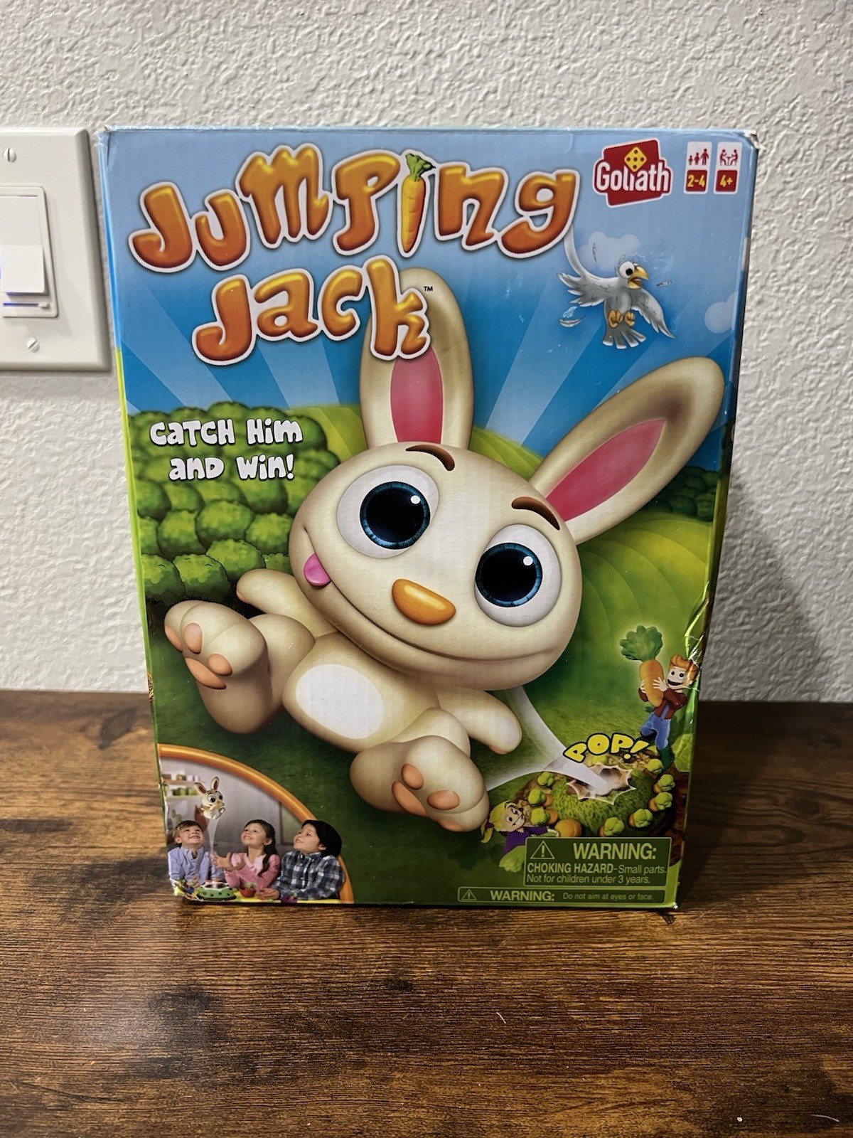 Goliath Games Jumping Jack & Chompin Charlie Kids Board Games Set of 2 Complete