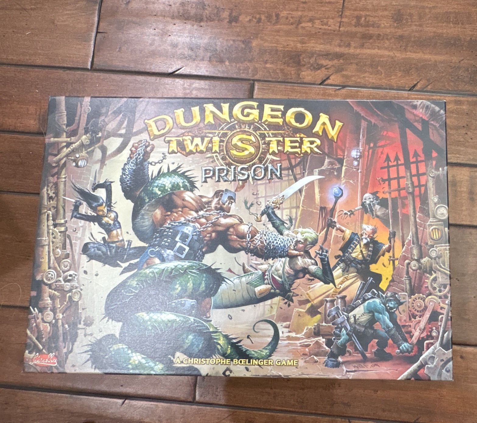 Ludically Dungeon Twister: Prison Fantasy Board Game Solo Version 1 Player 14+