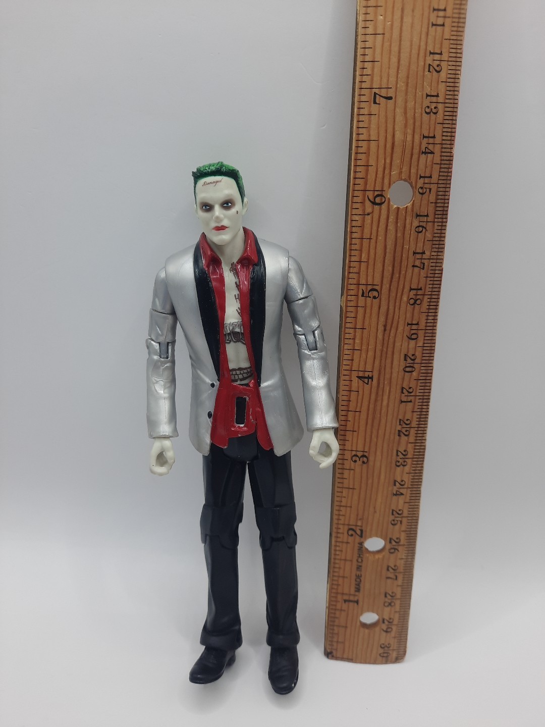DC Comics Multiverse Suicide Squad The Joker Action Figure Silver Loose Preowne