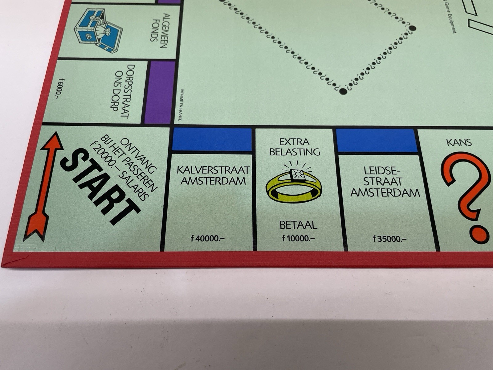 1985 Monopoly Game Dutch 50th Anniversary Version Open Unused Amsterdam