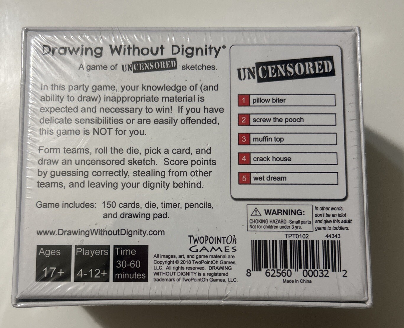Drawing Without Dignity Game Of Uncensored Sketches Two Point Oh Games New Seal