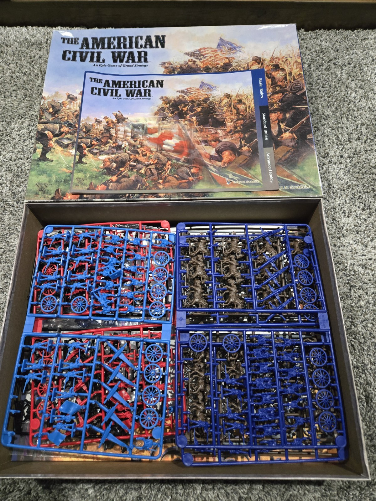 Eagle Games – The American Civil War (2001) Mostly UNPUNCHED