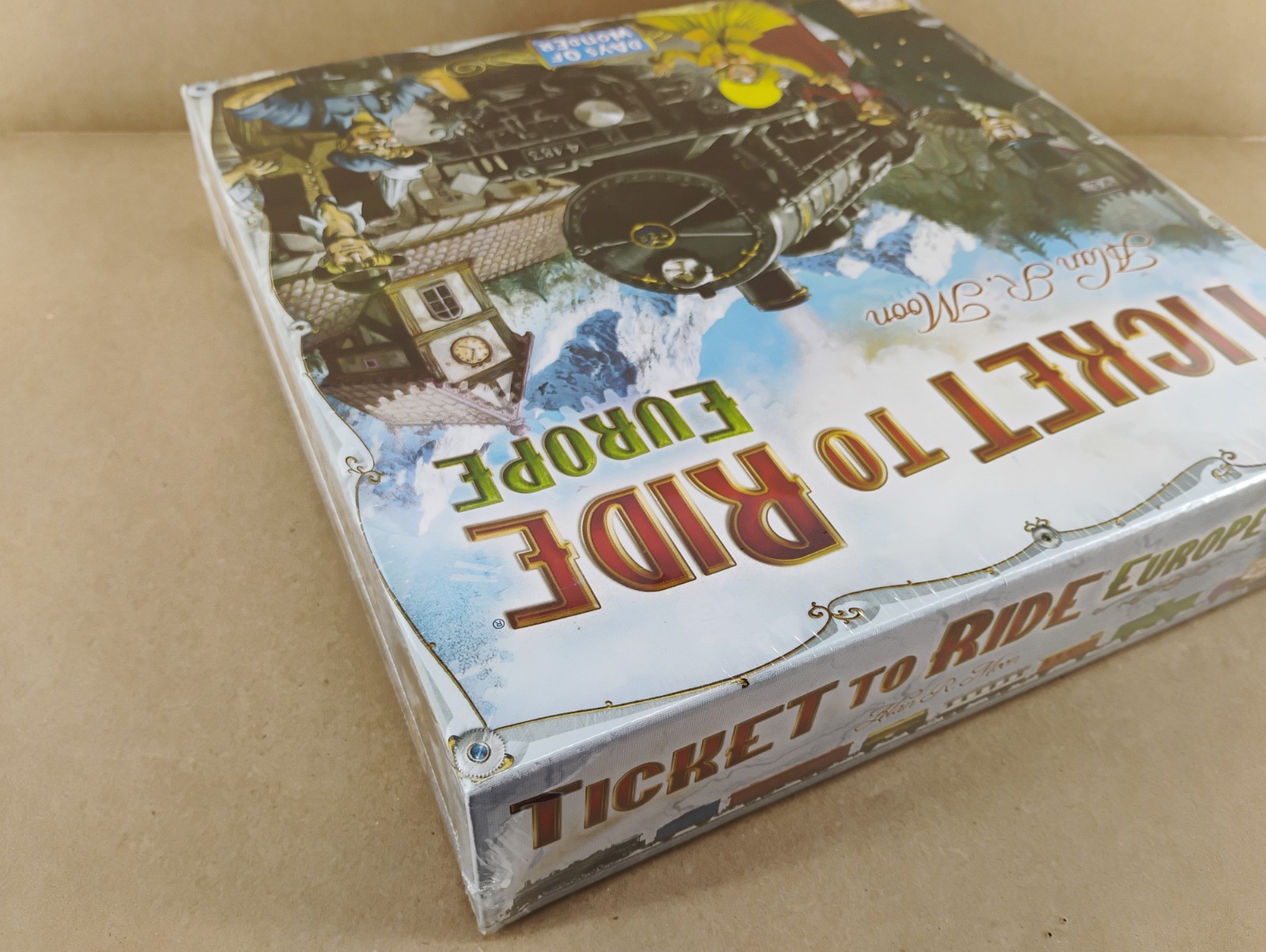 Ticket to Ride Europe Game Tunnels Ferries Train Stations Strategic New Sealed