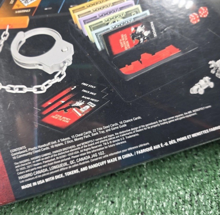 Monopoly Cheaters Edition Property Trading Board Game Factory Sealed Hasboro New