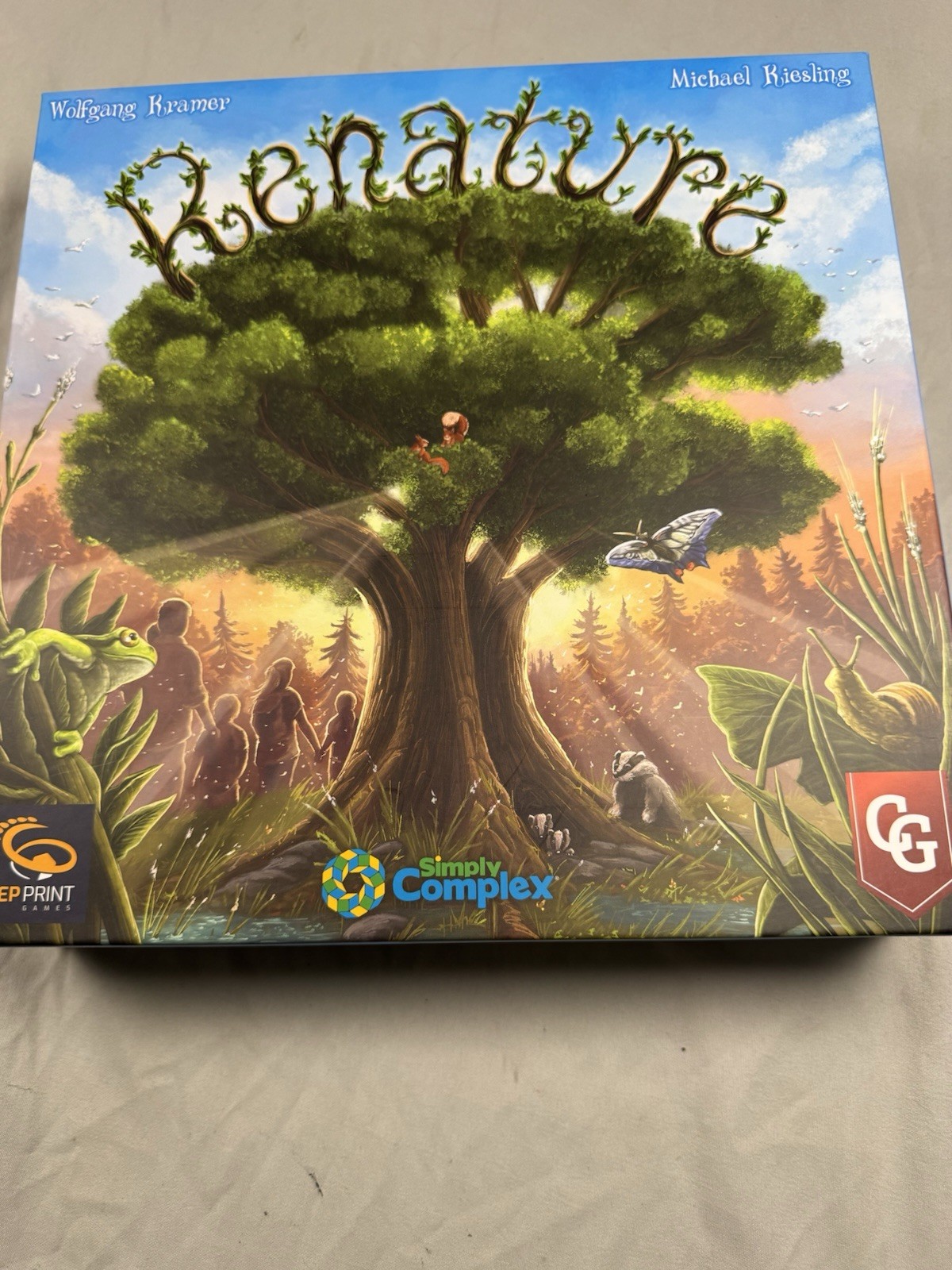 Renature Strategy Board Game Deep Print Capstone Games 2-4 Players Complete