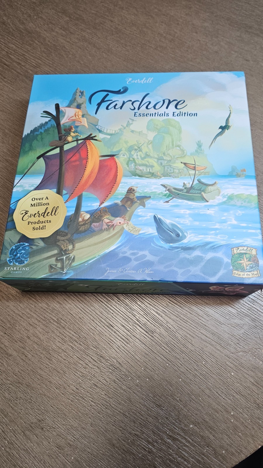 Starling Games Everdell Farshore Essentials Game 2-4 Players 10+ USED