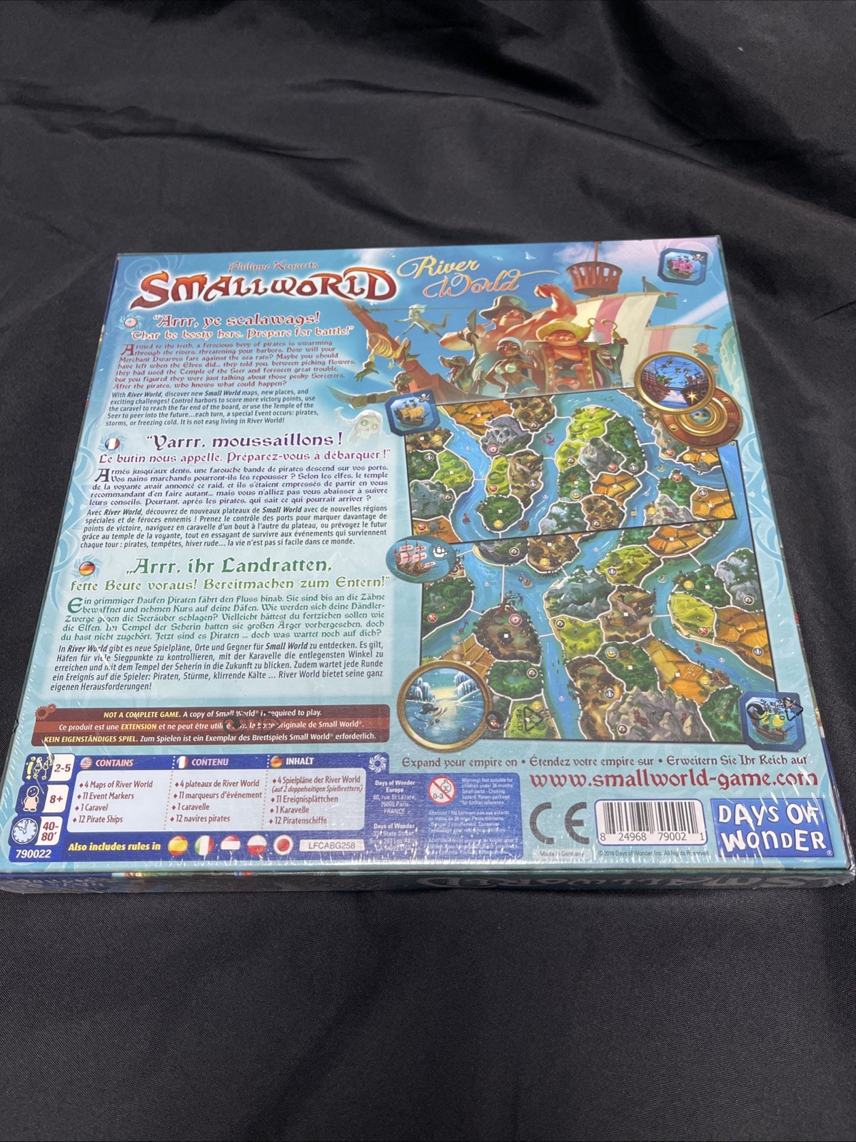 Small World: River World Expansion Board Game (Days of Wonder) – New & Sealed