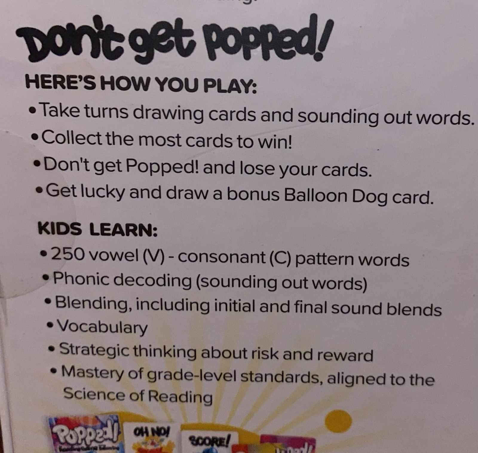 Popped The Reading Game Starring Balloon Dog Jeff Koons Clever Noodle 2024