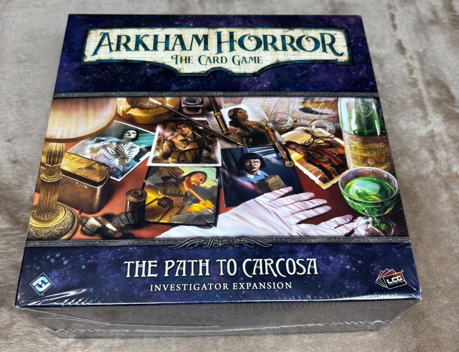 Arkham Horror LCG Path to Carcosa Campaign & Investigator Expansion Bundle New