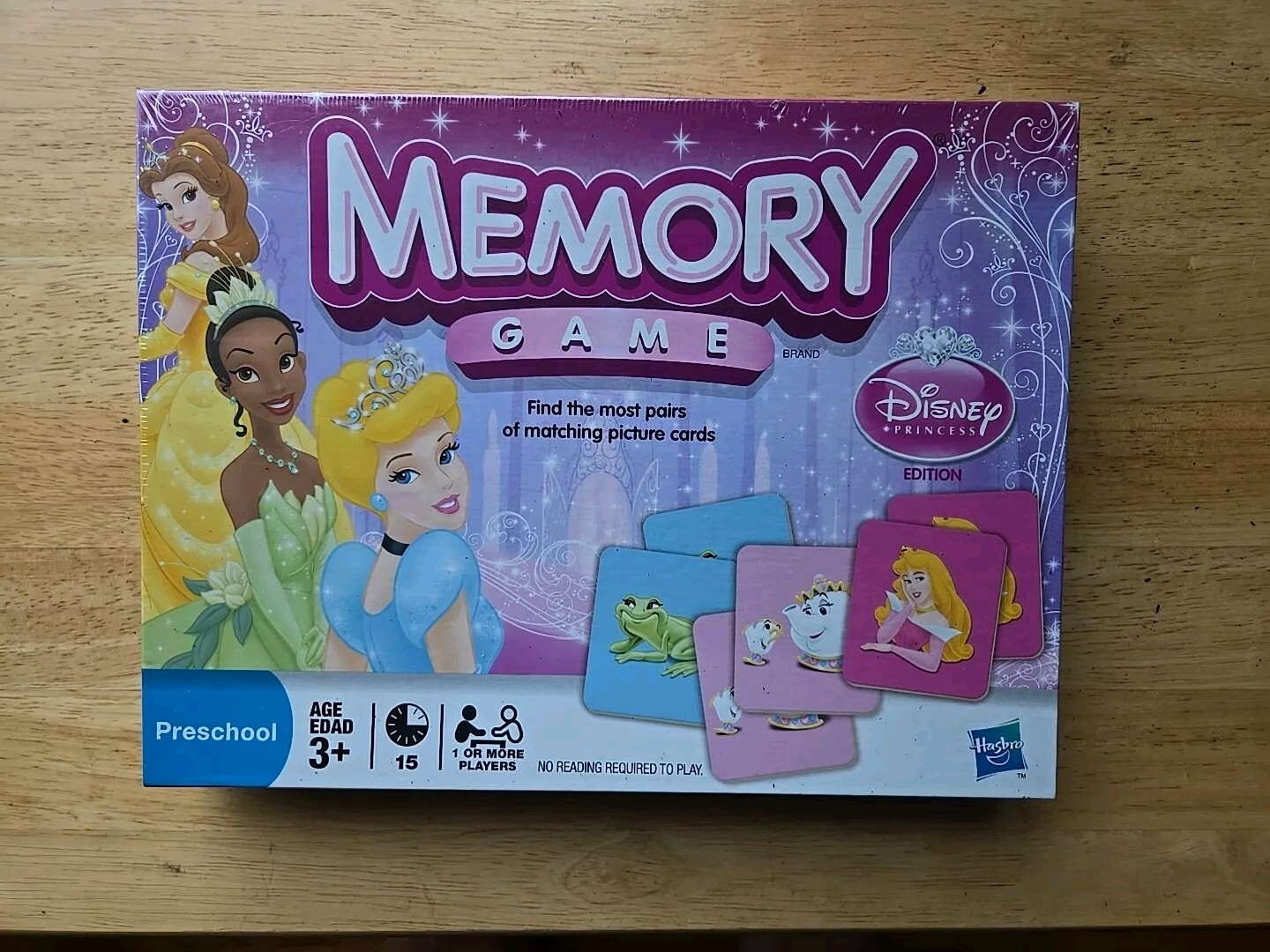 Memory Matching Game Disney Princess Edition By Hasbro Brand New Fun