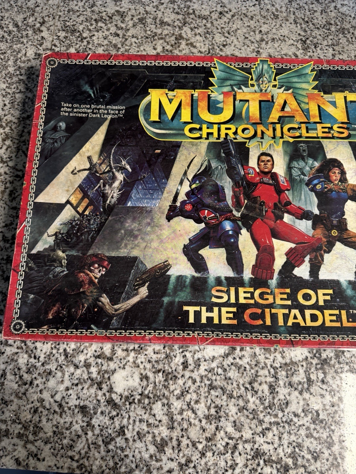 COMPLETE Mutant Chronicles Siege Of The Citadel 1993 Board Game OOP Pressman