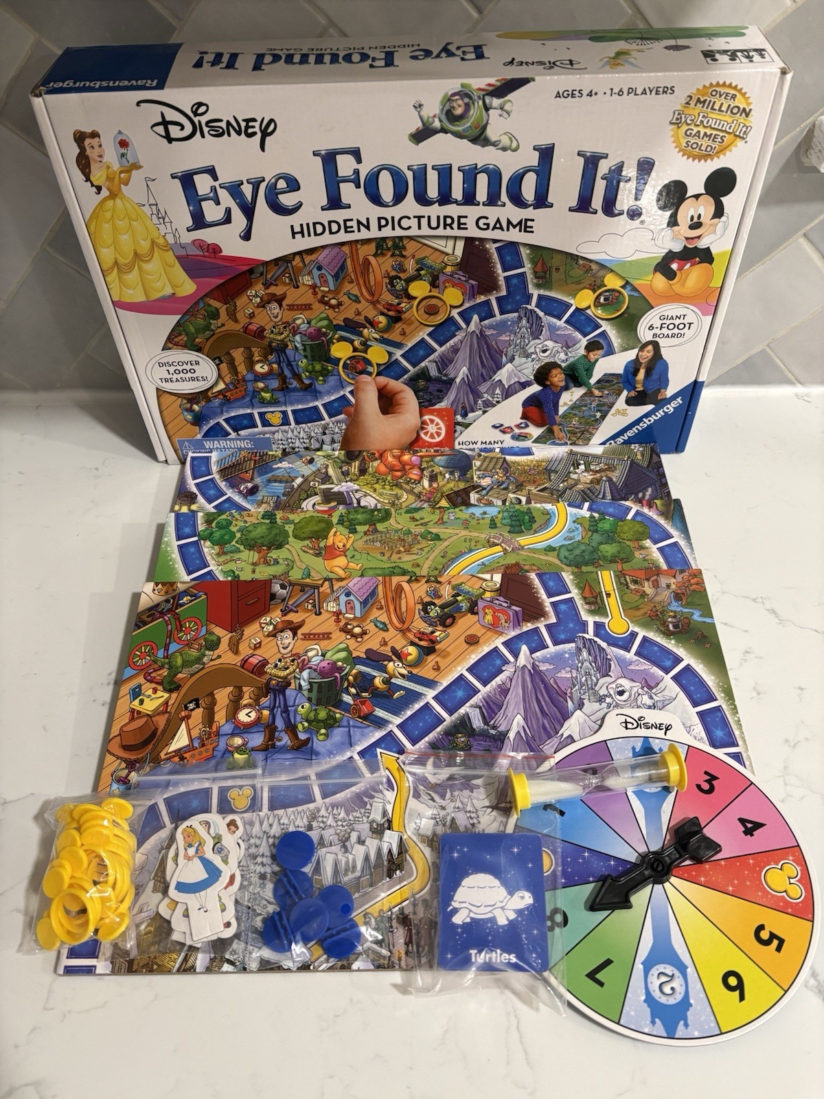 Ravensburger Disney Eye Found It Hidden Picture Game Complete Ages 4+