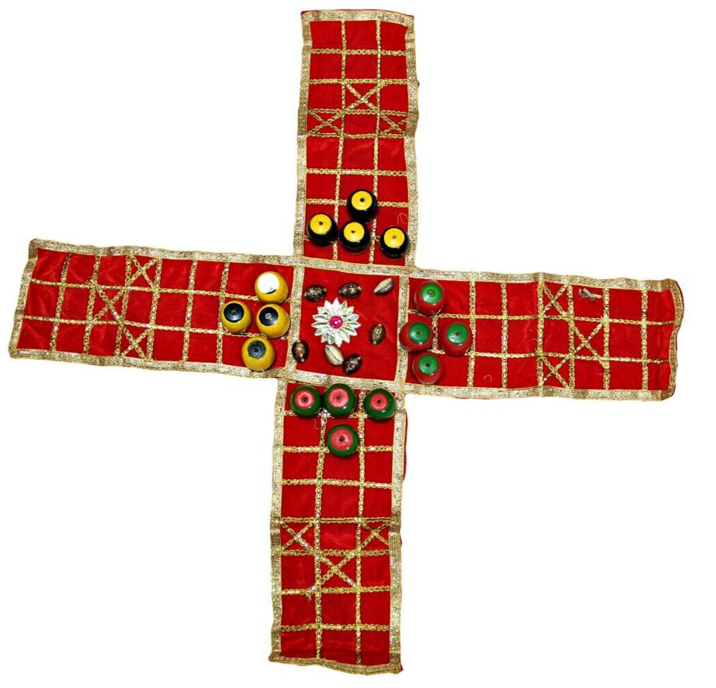 Ludo Cloth Board Game: Classic Parcheesi Family Fun