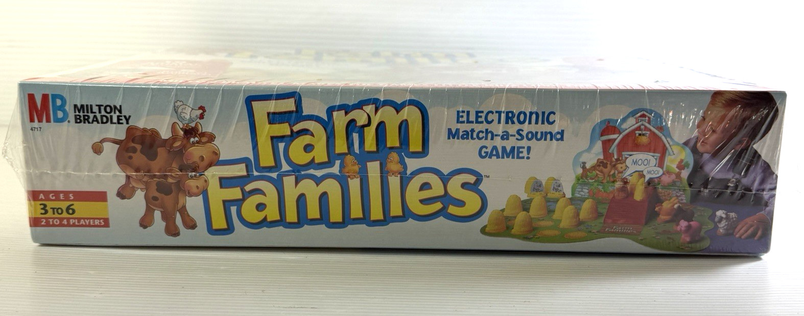 Vintage Milton Bradley 1996 Farm Families Game Electronic Matching Animals NEW