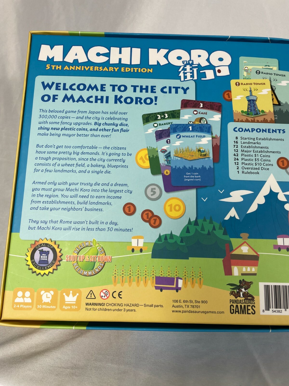 Machi Koro 5th Anniversary Edition