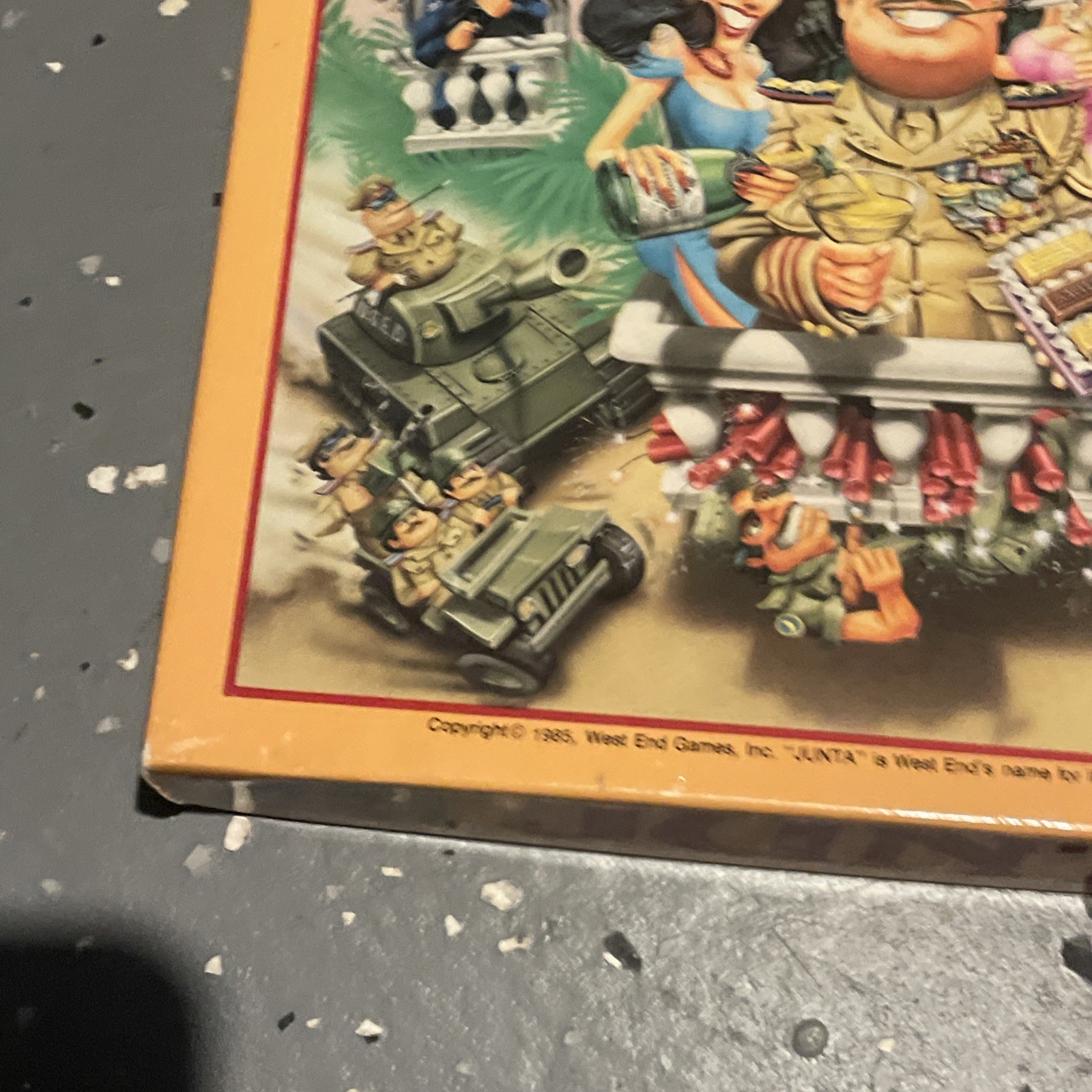 Junta Board Game – 1985 West End Games Edition