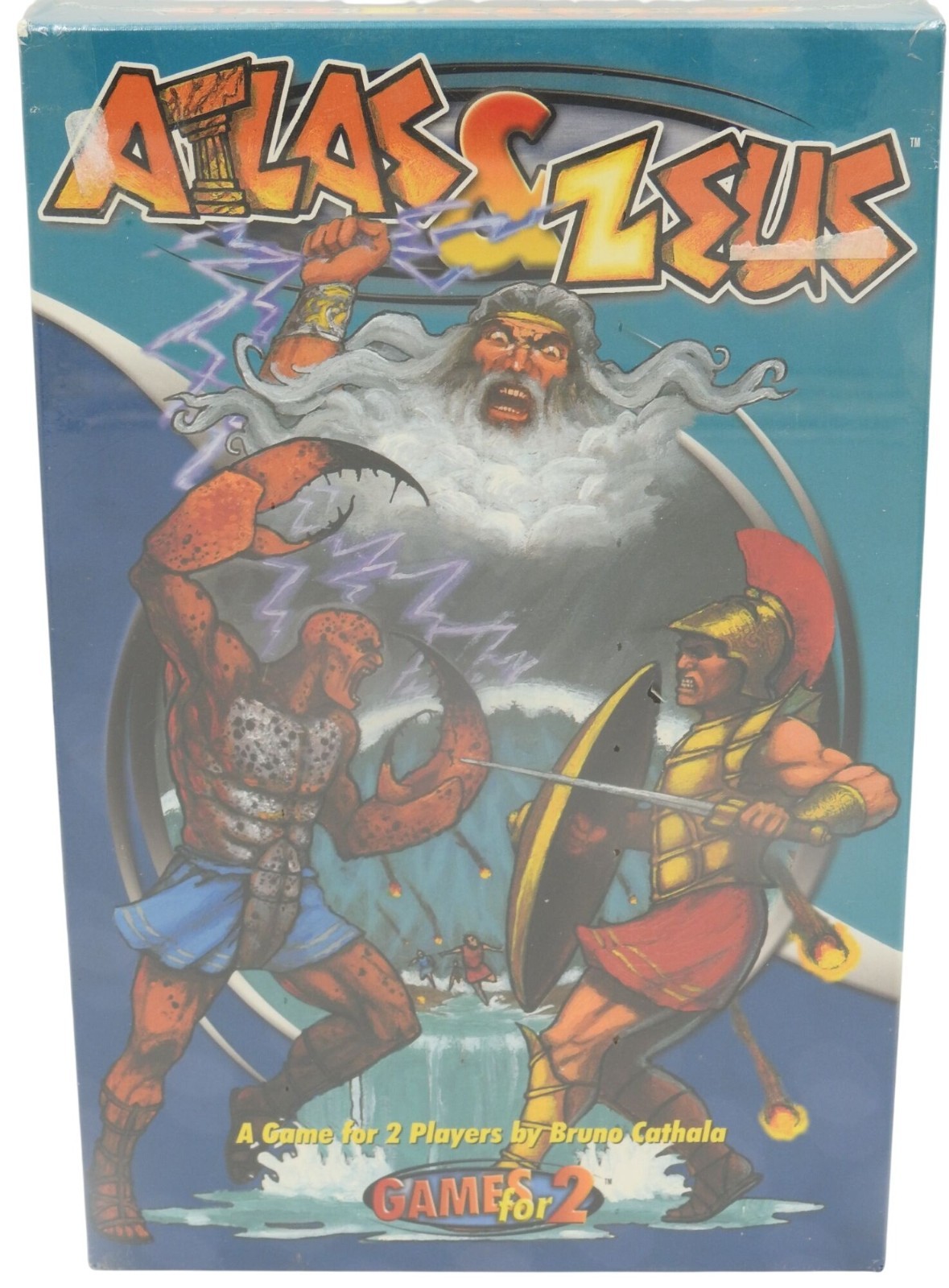 SEALED Atlas & Zeus Game Euro Games for 2 Players Ages 12 & Up