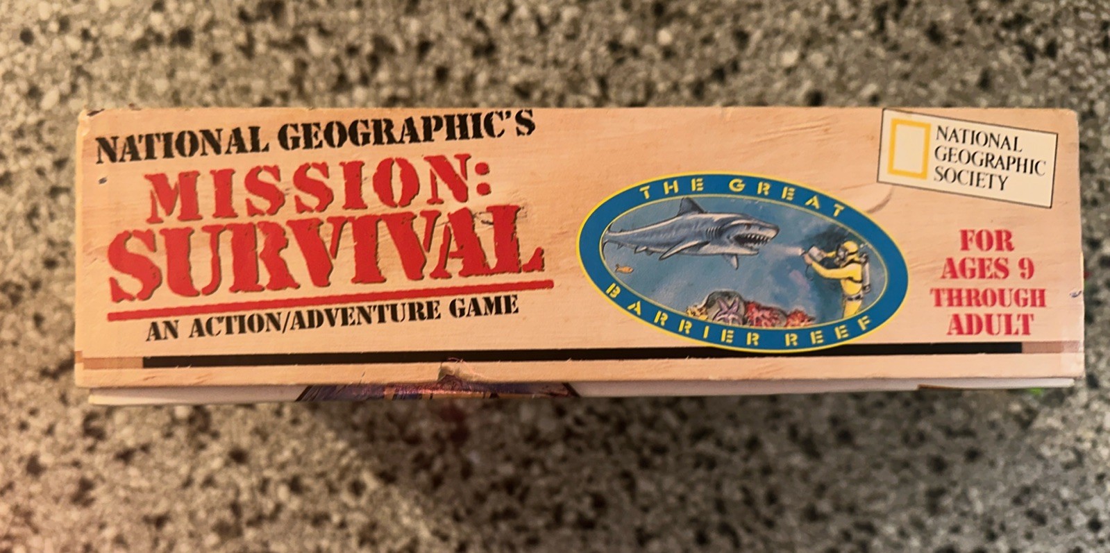 National Geographic Mission Survival Board Game Complete & Great Condition