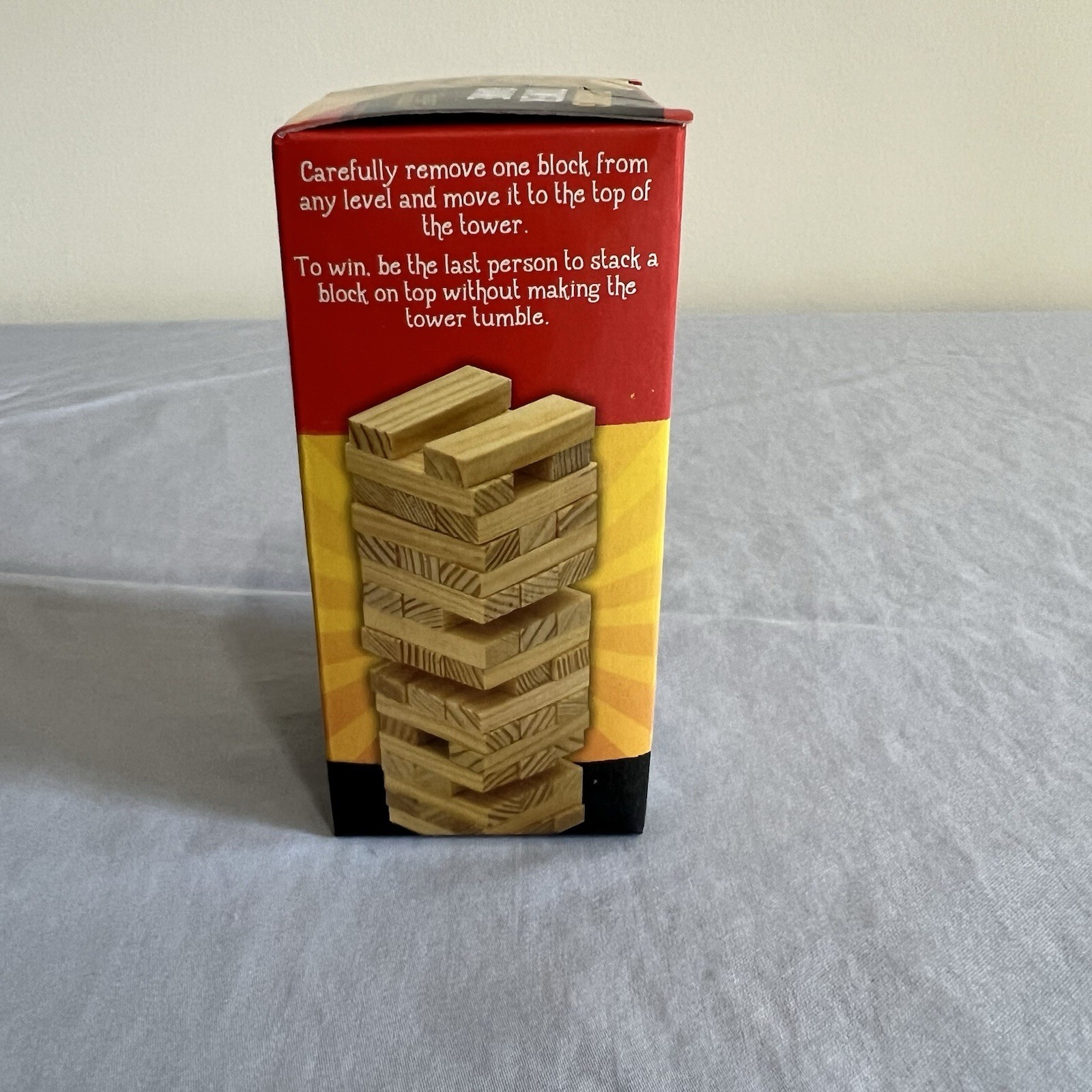 Tumbling Tower (Mini) Game – Natural Wood – Sealed