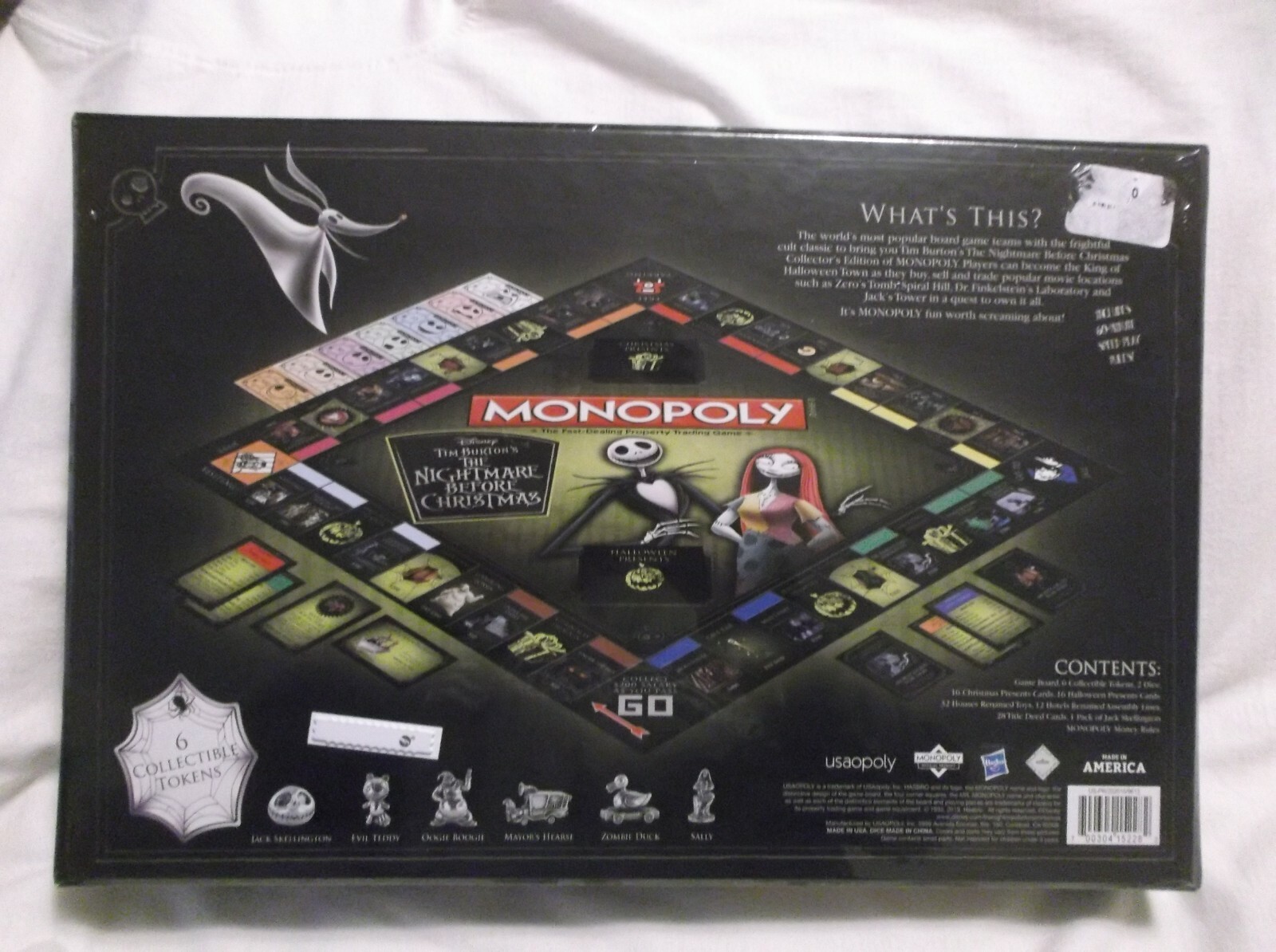 The Nightmare Before Christmas MONOPOLY® 8+ 2-6 players 60+ minutes