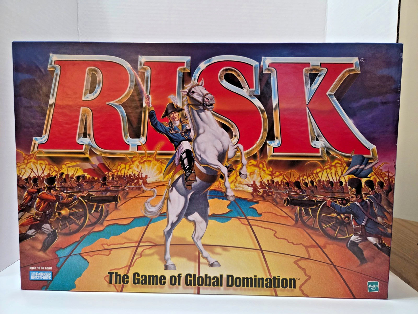 Risk Vintage Board Game Hasbro Parker Brothers 1998 New Open Box