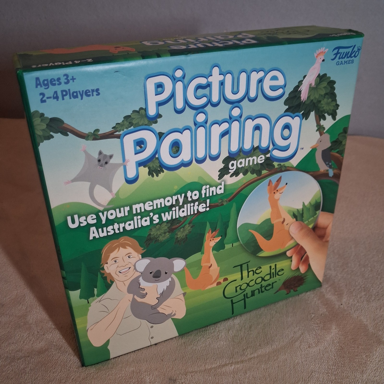 The Crocodile Hunter Picture Pairing Game Steve Irwin Australia Wildlife Zoo