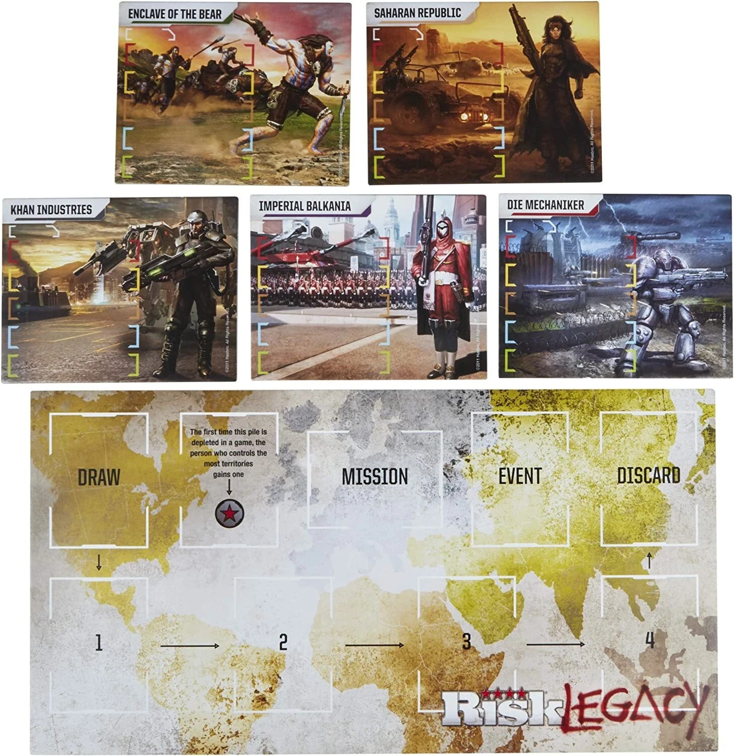 Hasbro RISK LEGACY Board Game Avalon Hill World Domination War Strategy NEW