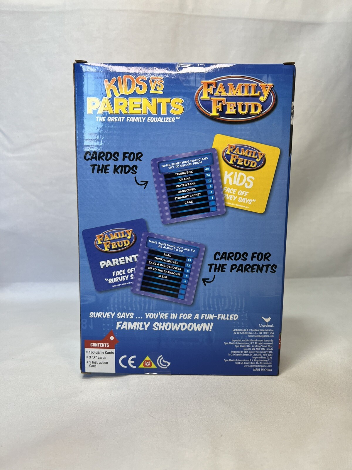 Family Feud Kid’s vs Parents Game Imagination Board Game