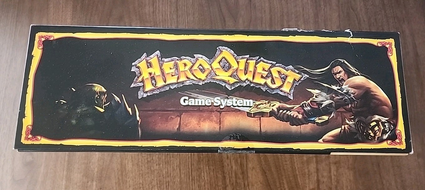 Hasbro Gaming Avalon Hill HeroQuest Game System Tabletop Board Game. DAMAGED BOX