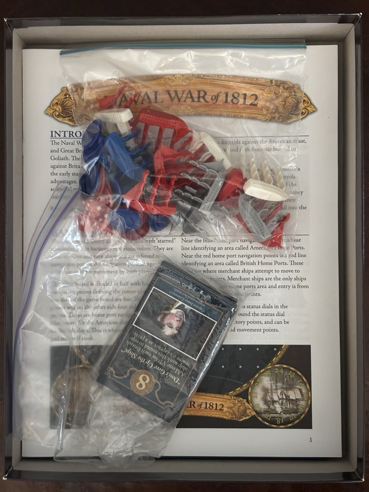 The Naval War of 1812 200th Anniversary Limited Edition Board Game Worthington