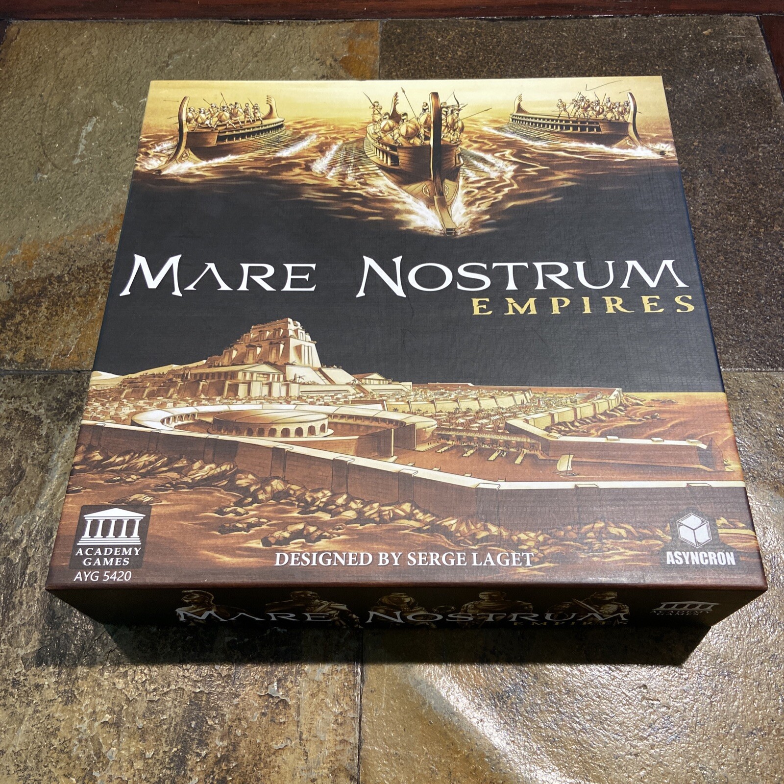 Academy Games Mare Nostrum – Empires AYG 5420 Asynchron EX/NM Complete!