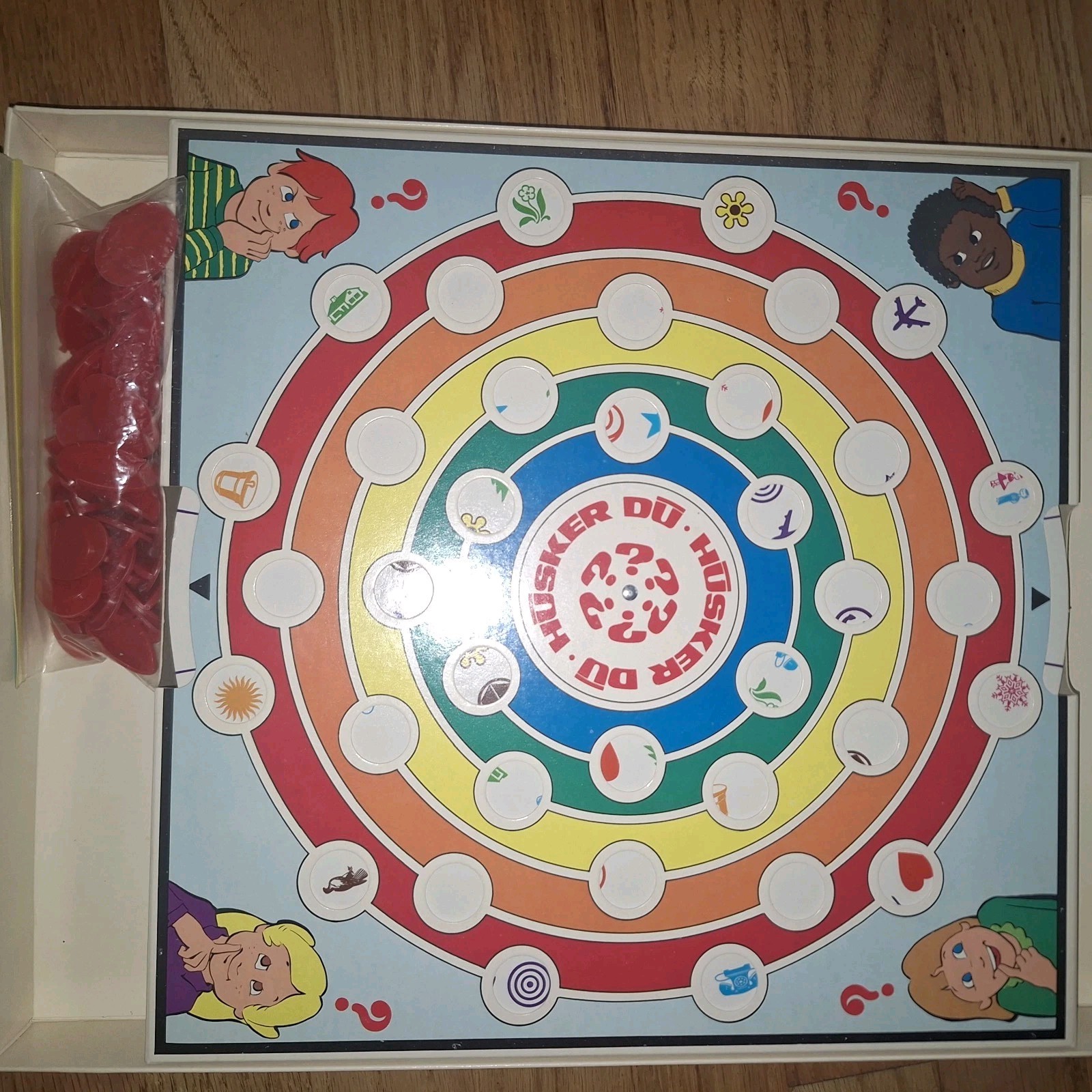 Husker Du? (Do You Remember?) Vintage 1981 board game Memory Game Complete OT