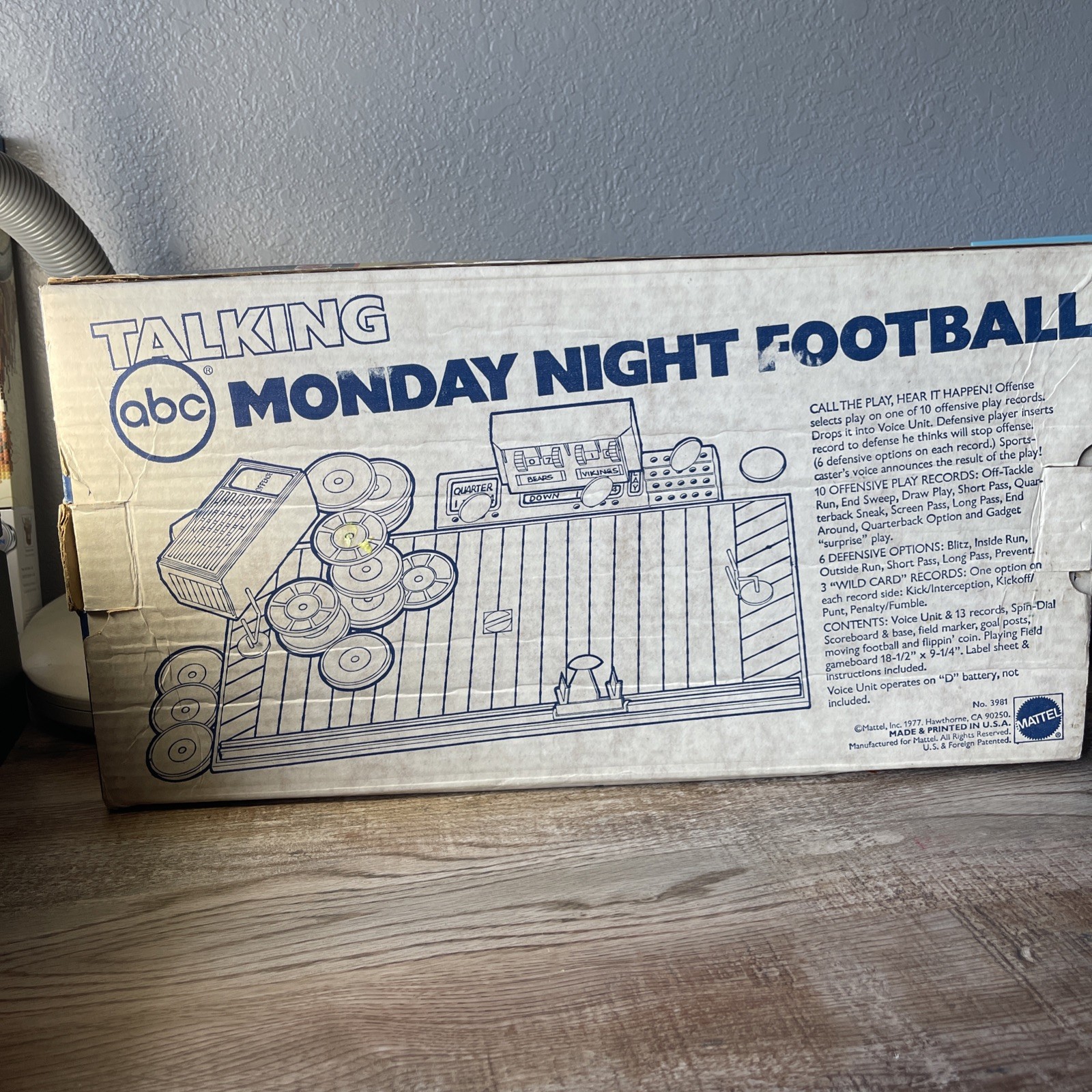 Mattel Talking ABC Monday Night Football Sports Caster